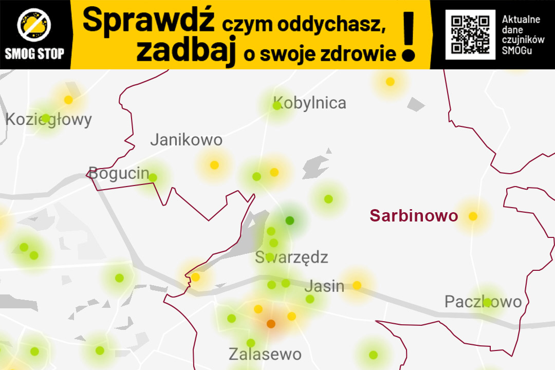 Nowy czujnik w gminie Swarzędz – Sarbinowo